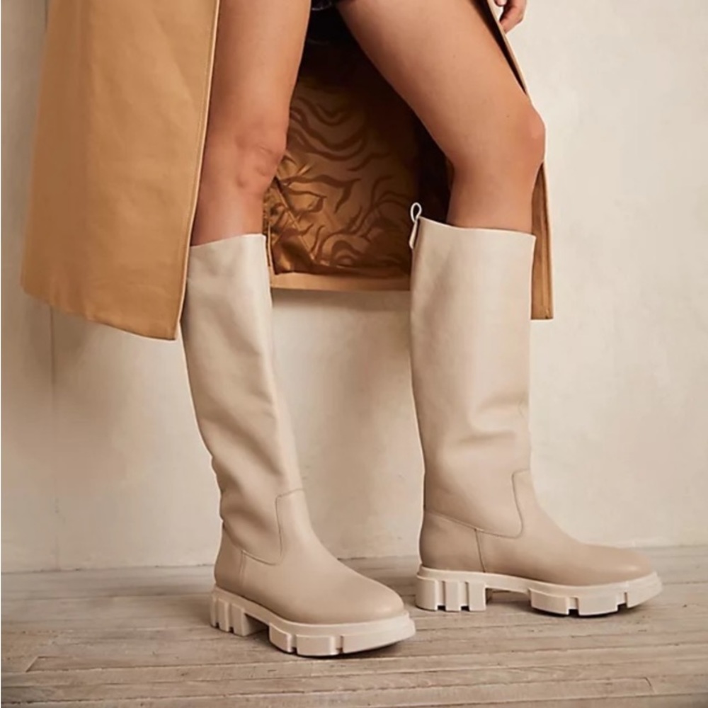 FREE PEOPLE BROOKS TALL BOOTS NEW IN BOX
